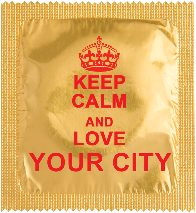 CUSTO:  KEEP CALM"YOUR CITY"
