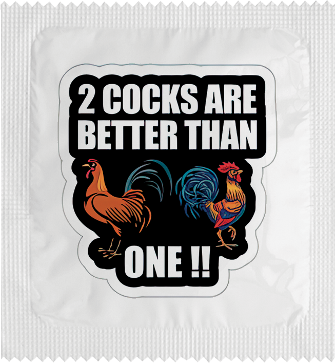 2 cocks are better than 1