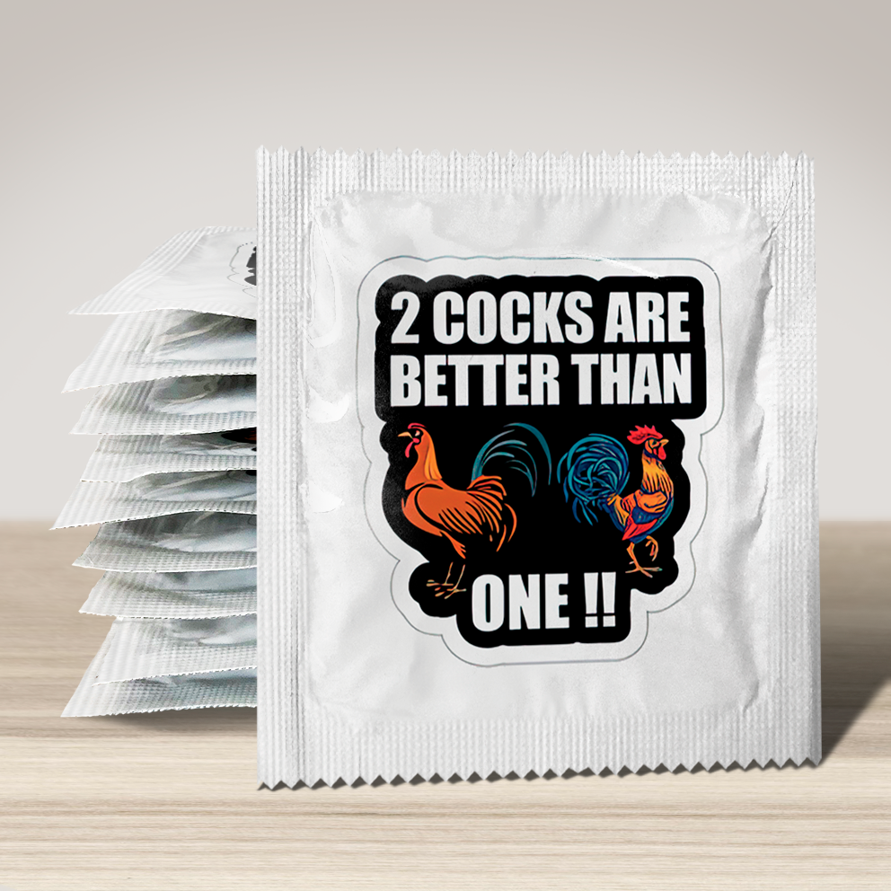 2 cocks are better than 1