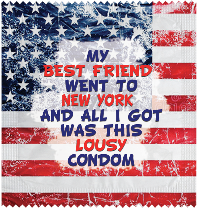 MY BEST FRIEND WENT TO NEW YORK