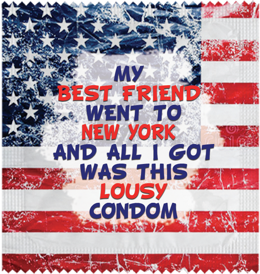 MY BEST FRIEND WENT TO NEW YORK