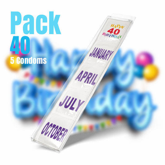 PACK 5  BIRTHDAY 40