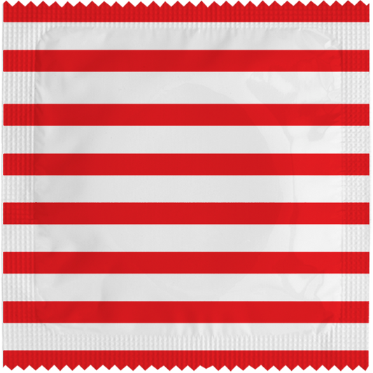 Image of funny condom "Mariniere Rouge"