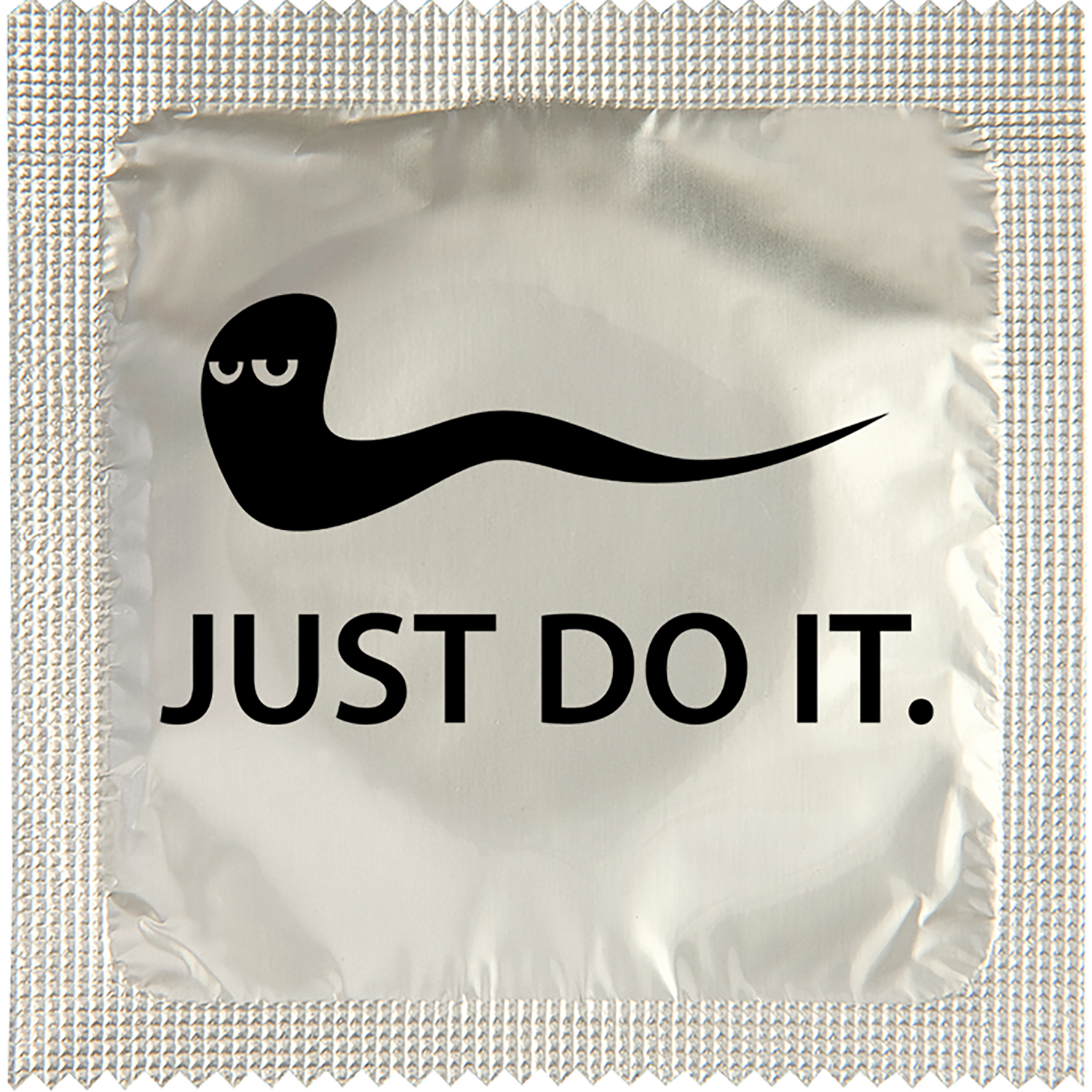 Image of funny condom "Just Do It"