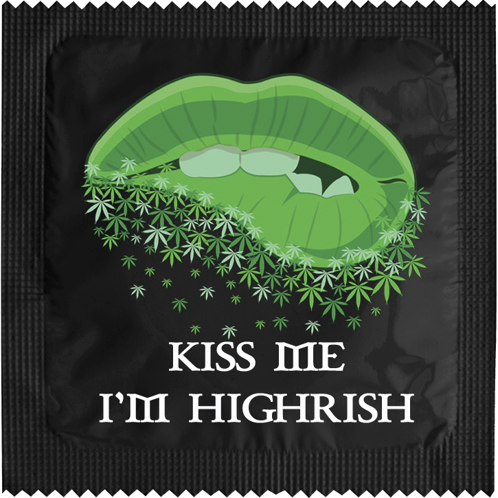 Image of funny condom "Highrish Sexy Condom"