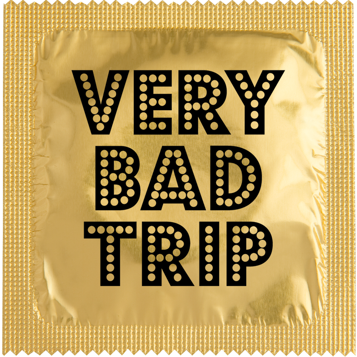 Image of funny condom "Very Bad Trip"