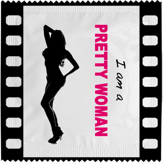 Image of funny condom "Pretty Woman"