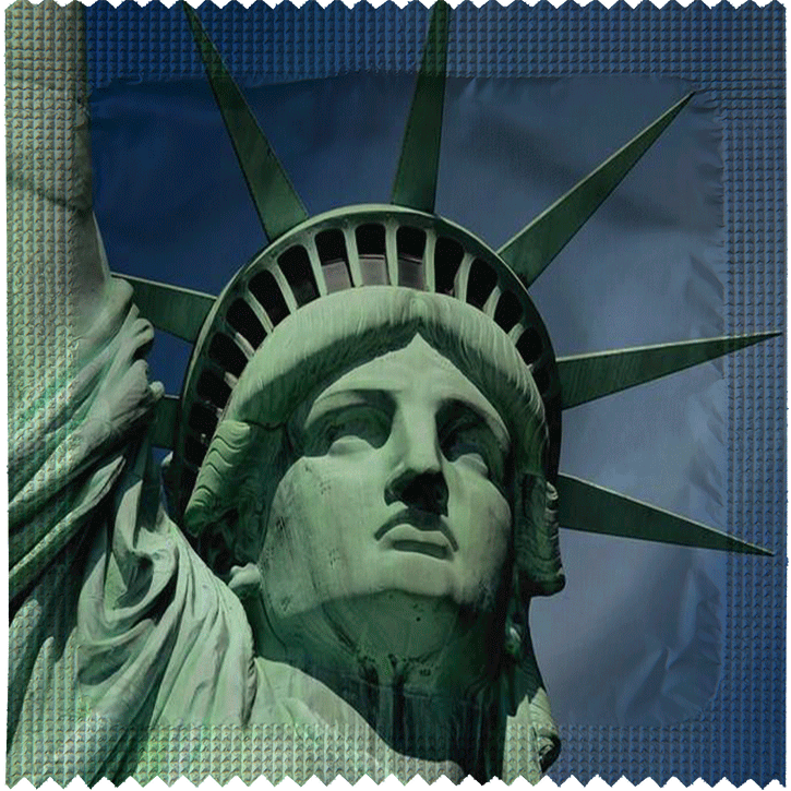 Image of funny condom "Statue Of Liberty"