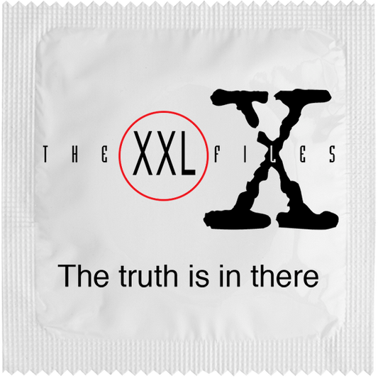Image of funny condom "Xxl Files"