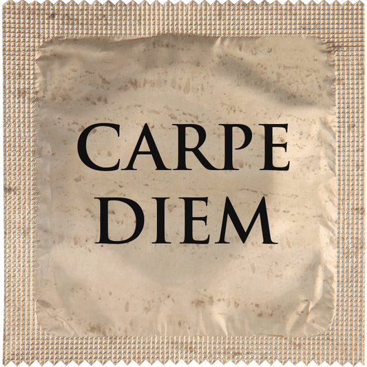 Image of funny condom "Carpe Diem"