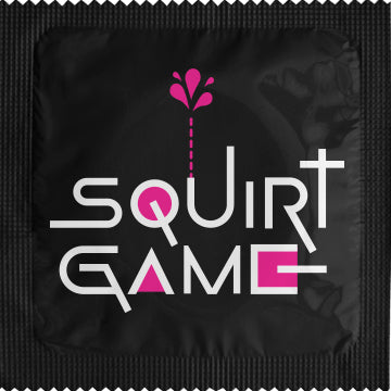 Image of funny condom "Squirt Game"