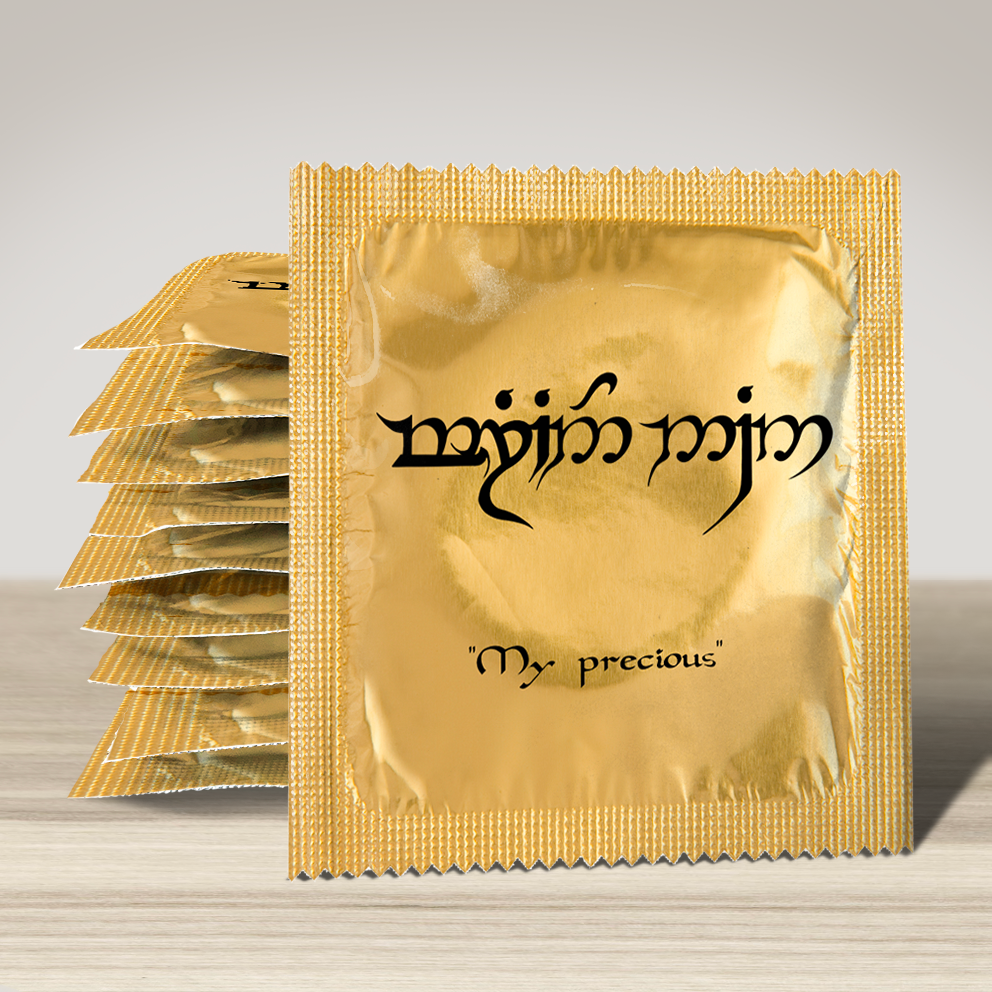 Image of funny condom "My Precious", 10 units