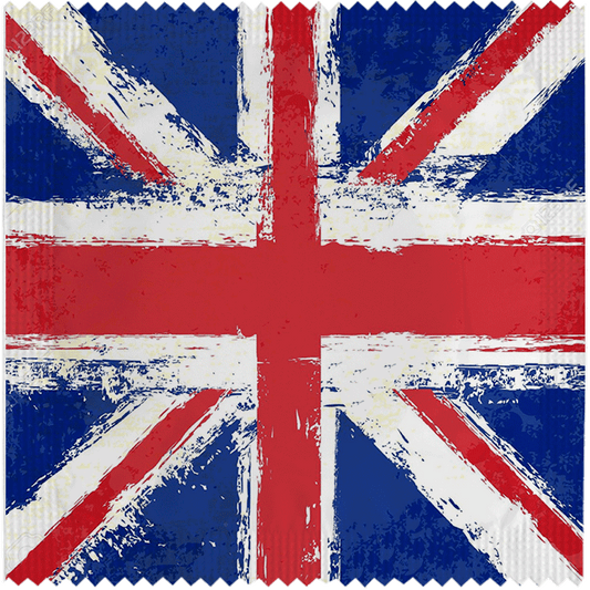 Image of funny condom "Union Jack"