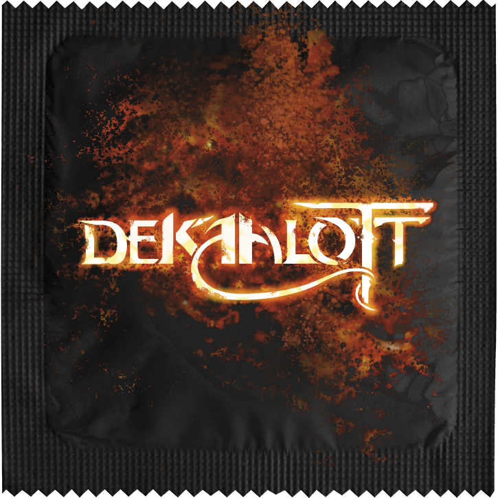 Image of funny condom "Dekaalot"