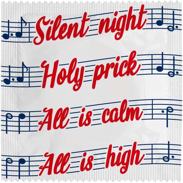 Image of funny condom "Silent Night"