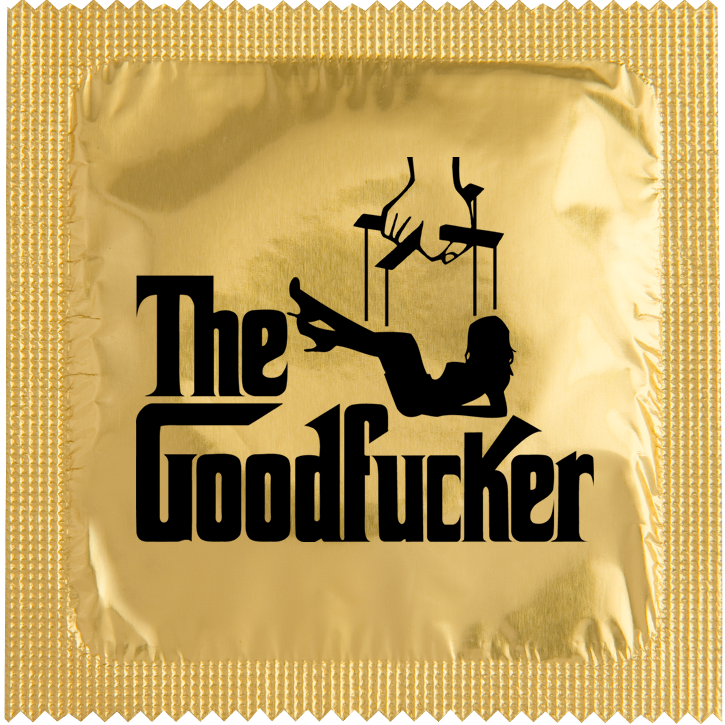 Image of funny condom "Good Fucker"