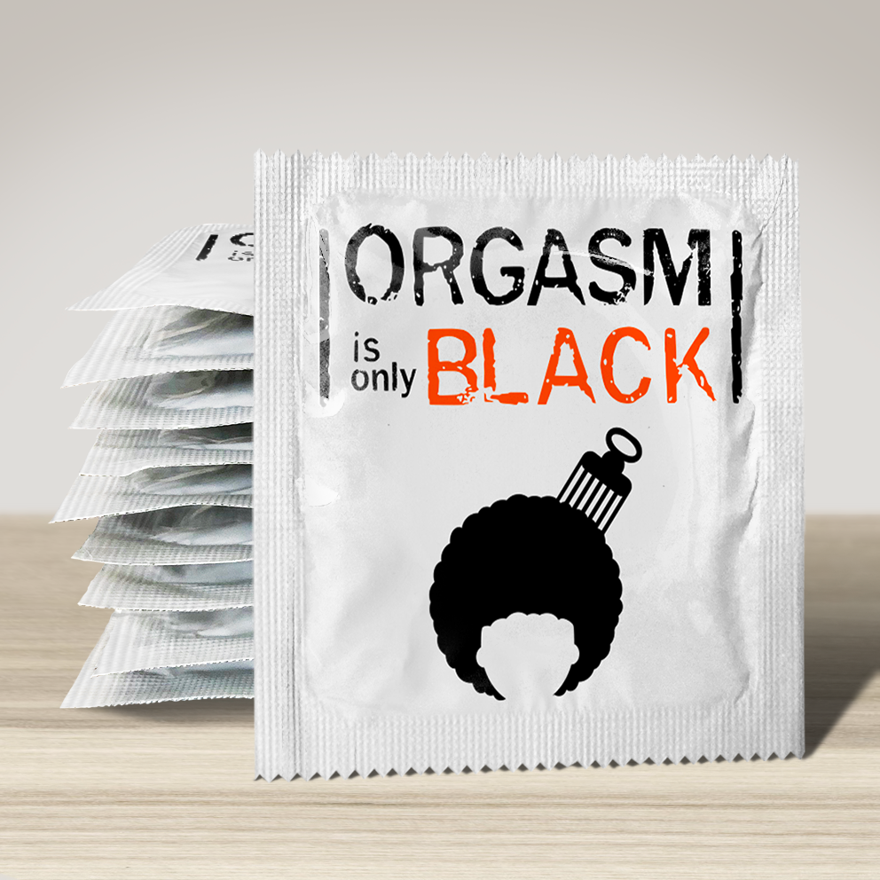 Orgasm is only black