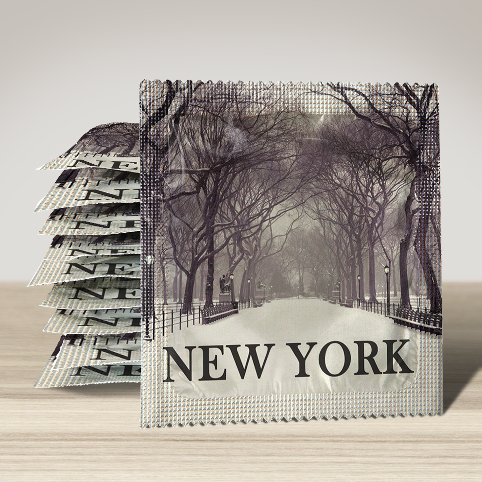Image of funny condom "Central Park", 10 units