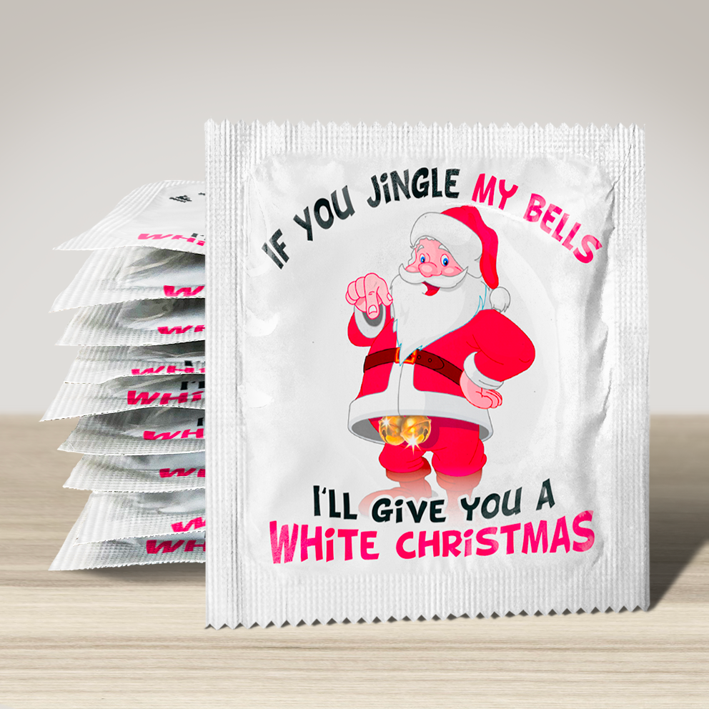 Image of funny condom "Jingle Bells", 10 units