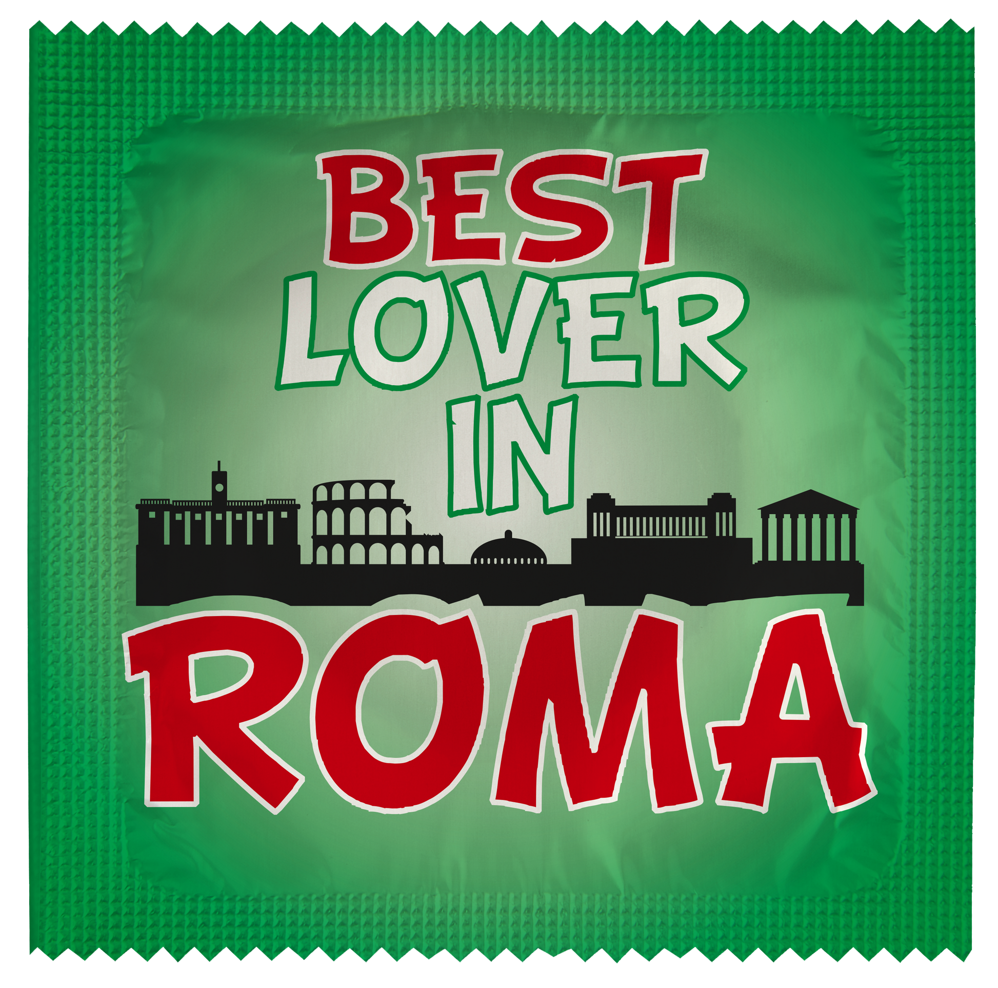 Image of funny condom "I'm single Man"