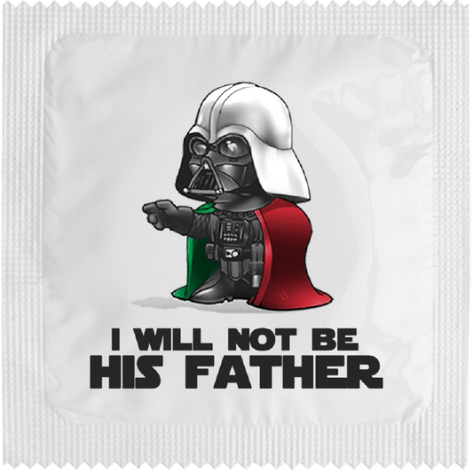 Image of funny condom "Darth Condom Italia"