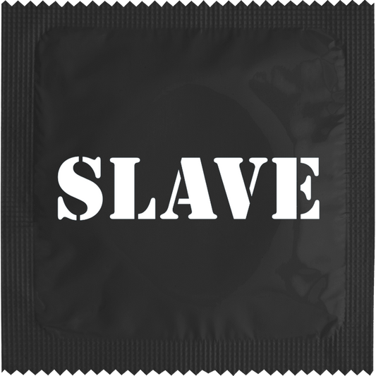 Image of funny condom "Slave"
