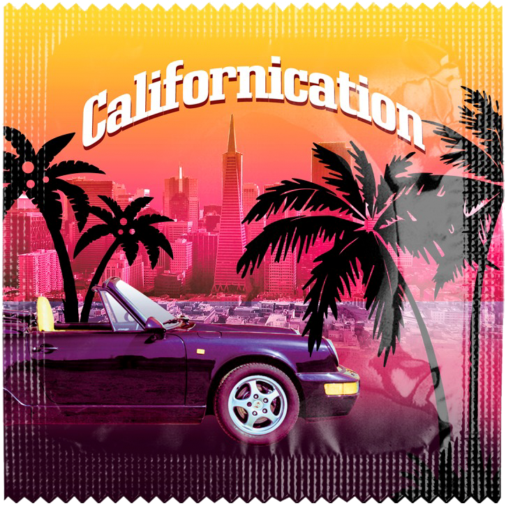 Image of funny condom "Californication"