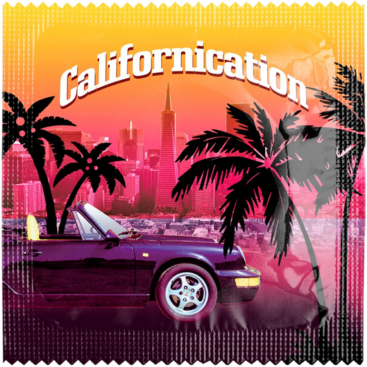 Image of funny condom "Californication"