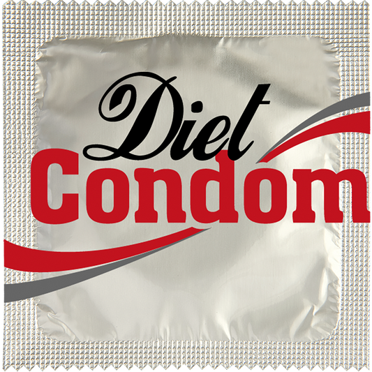 Image of funny condom "Diet Condom"