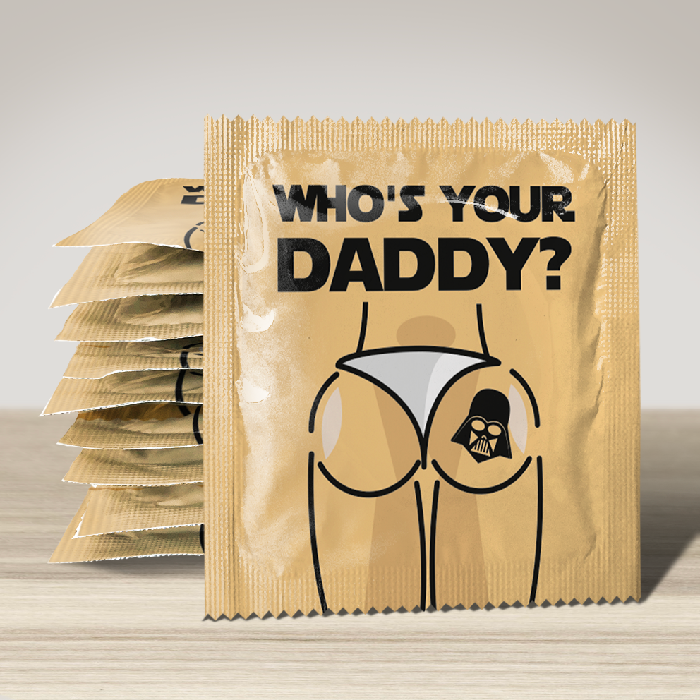 Image of funny condom "Who'S Your Daddy ?", 10 units
