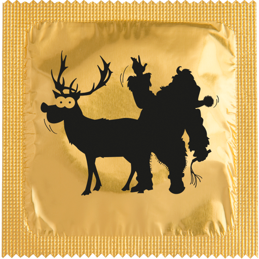 Image of funny condom "Santa"