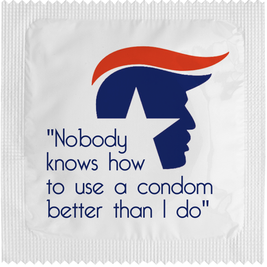 Image of funny condom "Nobody Knows How To Use A Condom Better Than I Do"