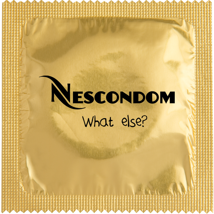 Image of funny condom "Nescondom"