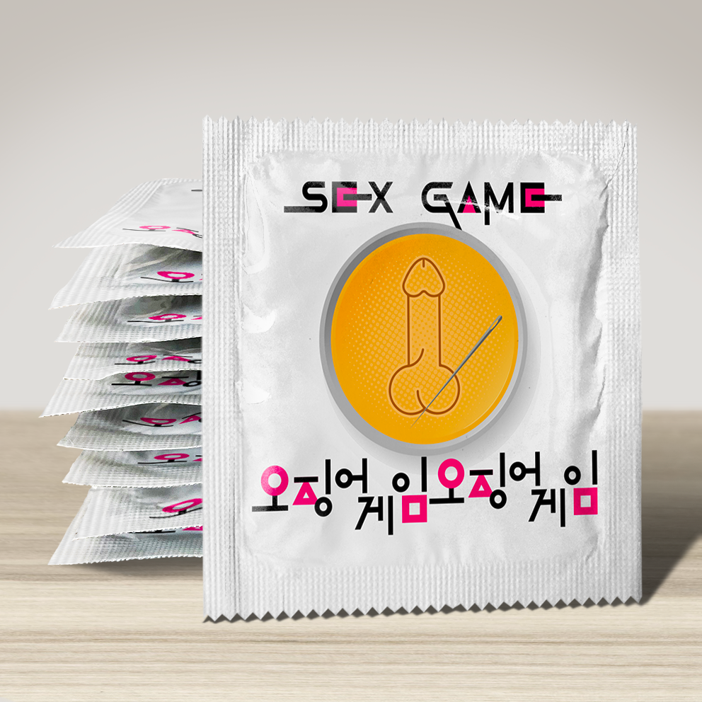 Image of funny condom "Sex Game", 10 units