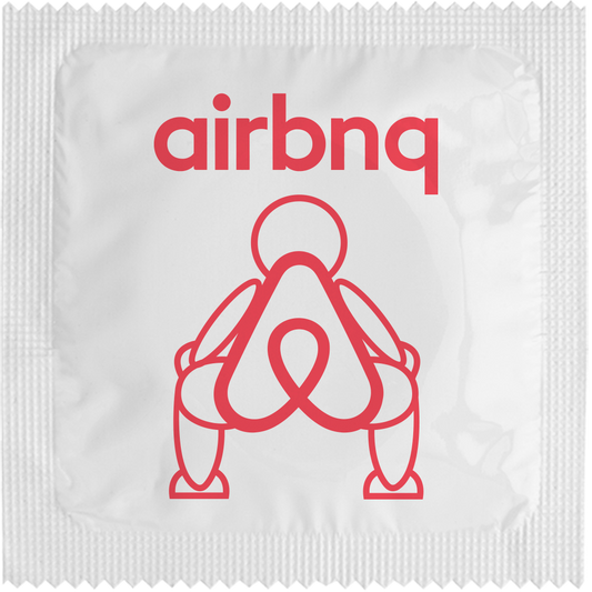 Image of funny condom "Airbnq"