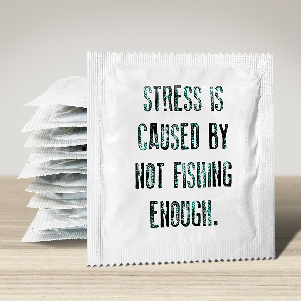 Image of funny condom "Not Fishing Enough", 10 units