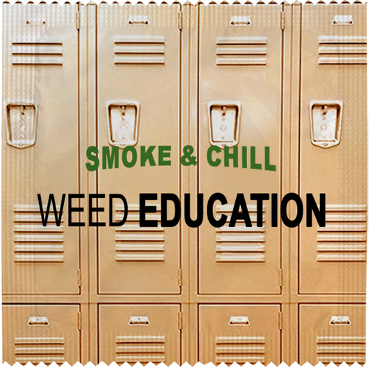 Image of funny condom "Weed Education"