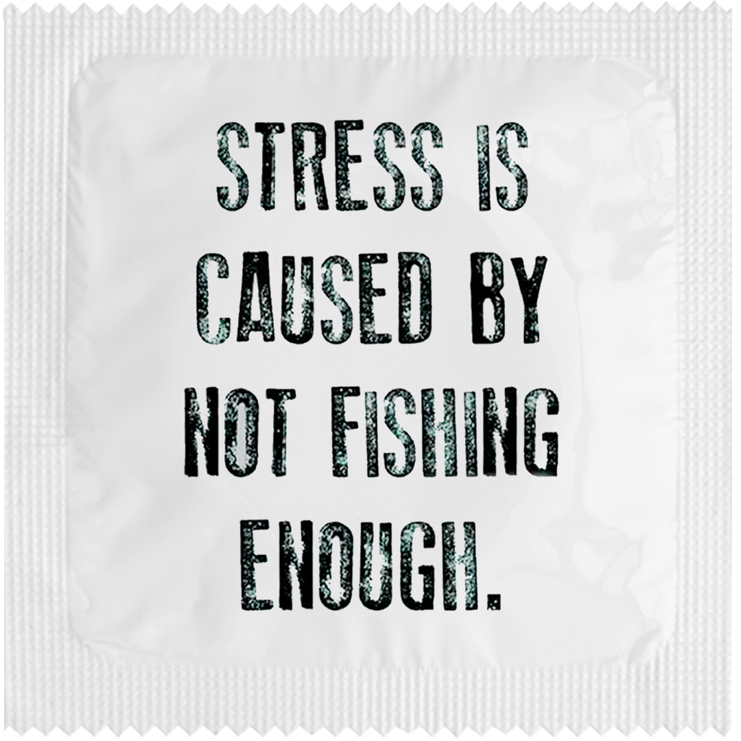 Image of funny condom "Not Fishing Enough"