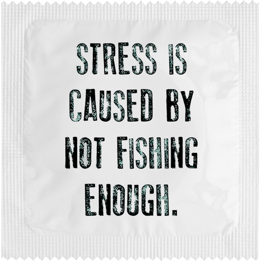 Image of funny condom "Not Fishing Enough"