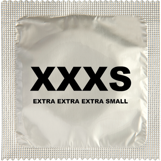 Image of funny condom "XXXS"