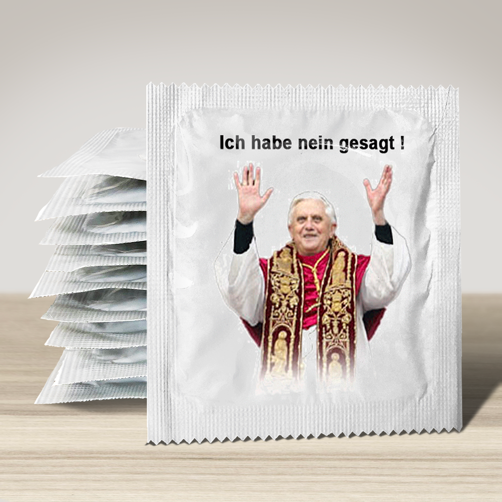 Image of funny condom "Ich Habe Nein Gesagt", 10 units