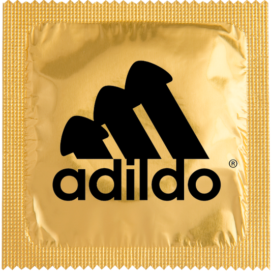 Image of funny condom "Adildo"