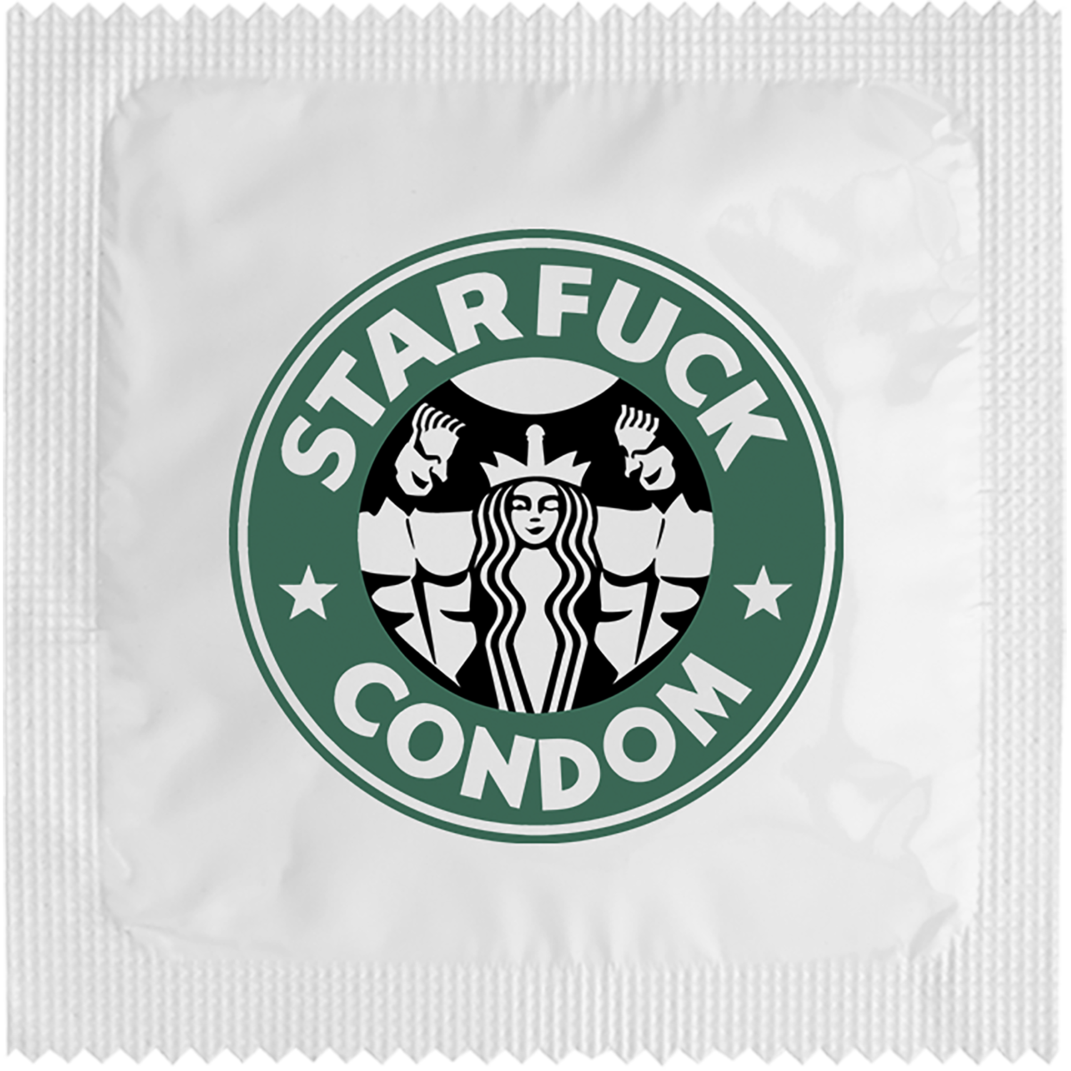 Image of funny condom "Starfuck"