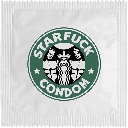 Image of funny condom "Starfuck"