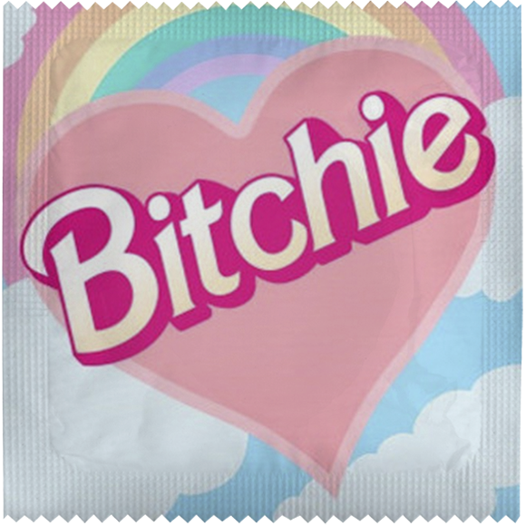 Image of funny condom "Bitchie"