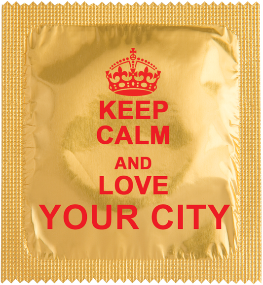 CUSTO:  KEEP CALM"YOUR CITY"