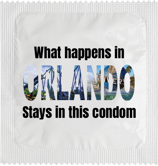 What happens in Orlando Stays in this condom