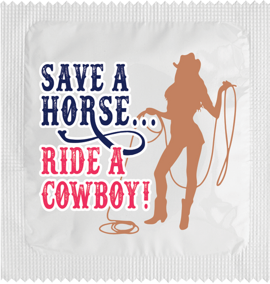 Save Horse Ride A cowboy
