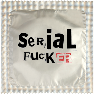 Image of funny condom "Serial Fucker"