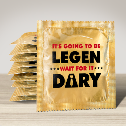 Image of funny condom "It'S Going To Be Legendary", 10 units